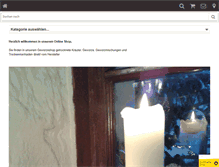 Tablet Screenshot of gewuerzeshop.com